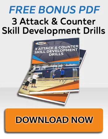 3 ATTACK & COUNTER Skill Development Drills Banner